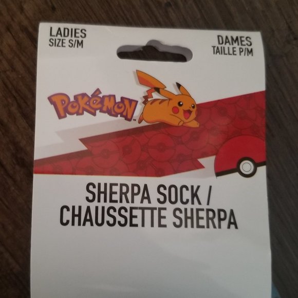 Pokemon Jigglypuff Non-slip Sherpa Sock Slippers - Picture 2 of 7